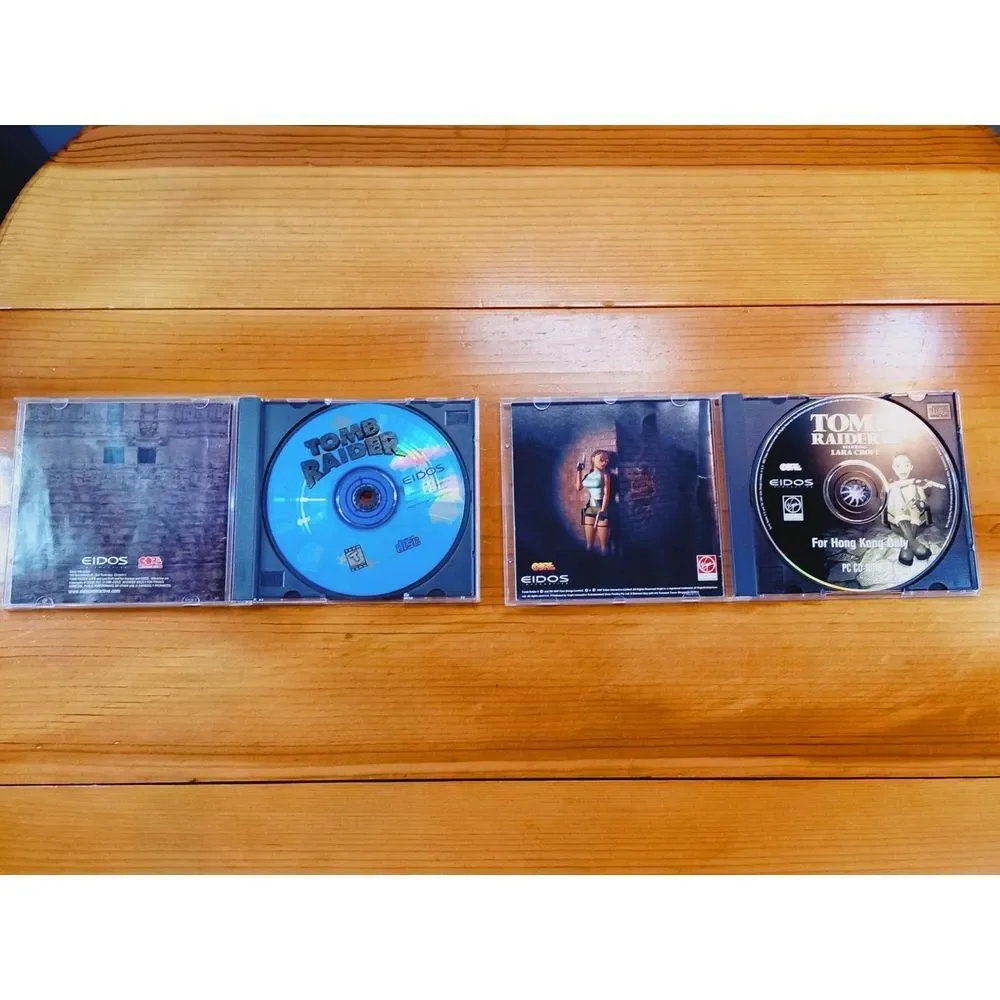 Tomb Raider 1 &‎ Tomb Raider 2 Special Edition PC (Windows 95, 98)⚰️🔫🔫🔥